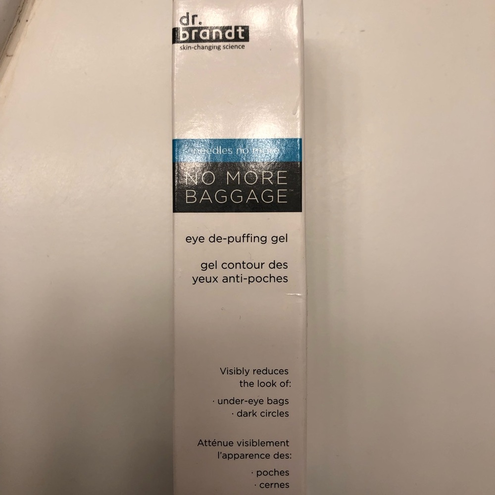 Brand new Dr. Brandt eye depuffing gel